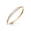 Diamonds by Frisenberg - Ring i gult gull med diamanter, 0,15ct TW/SI