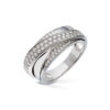 Diamonds by Frisenberg - Ring i hvitt gull med totalt 0,56 ct diamanter