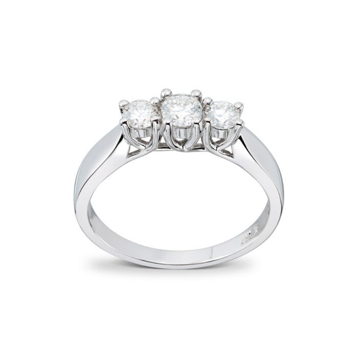 50 00718 050TWSI 18400 1 Diamonds by Frisenberg - Ring i hvitt gull med diamanter, totalt 0,50 ct Tw/si1