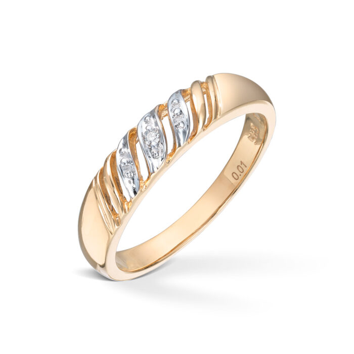 50 70070 1251 3495 Diamonds by Frisenberg - Ring i gult gull med 1 x 0,01 ct diamant Diamonds by Frisenberg - Ring i gult gull med 1 x 0,01 ct diamant