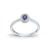 Diamonds by Frisenberg - Ring i hvitt gull med safir og 0,04 ct diamanter - Bilde 2