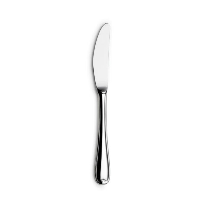 510503 RosendalliotenSpiseknLang Rosendal - Liten spisekniv med langt skaft - Sølv Rosendal - Liten spisekniv med langt skaft - Sølv
