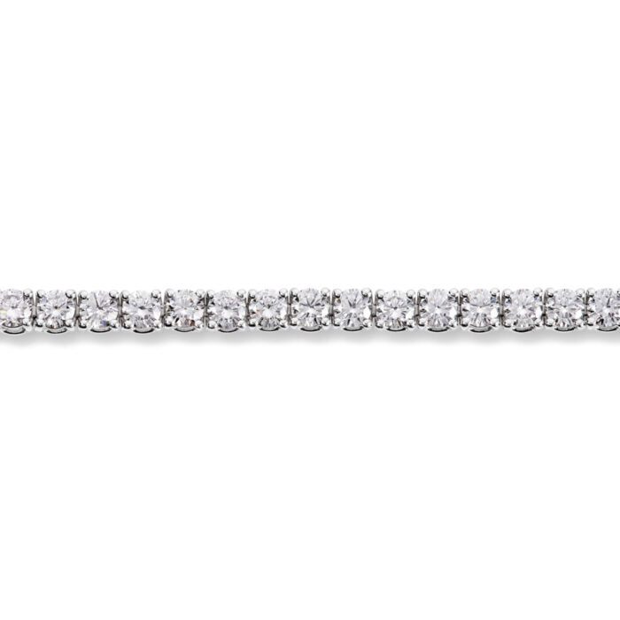 520 TW SI 99500 1 Diamonds by Frisenberg - Tennis armbånd i hvitt gull med diamanter - Totalt 5,00 ct