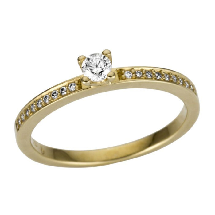 535661 Diamonds by Frisenberg - Ring i gult gull med diamanter Diamonds by Frisenberg - Ring i gult gull med diamanter