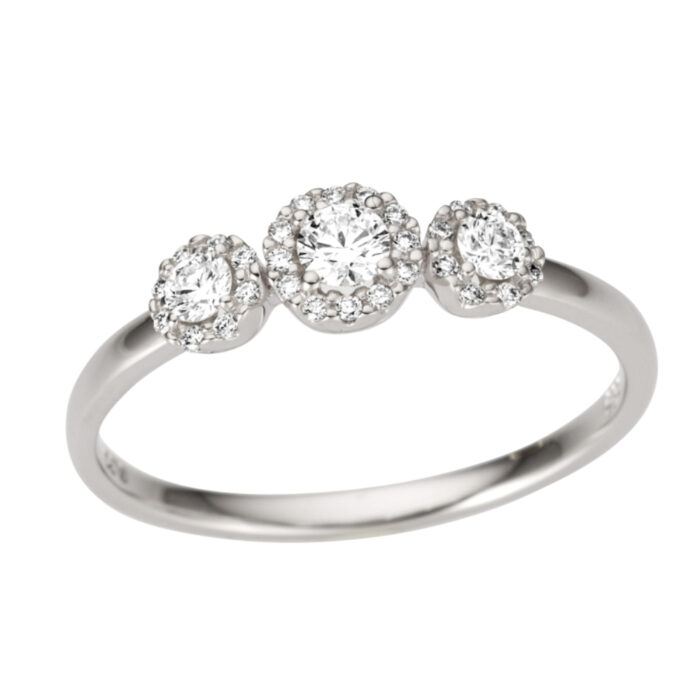 537394 Diamonds by Frisenberg - Ring i hvitt gull med diamanter Diamonds by Frisenberg - Ring i hvitt gull med diamanter