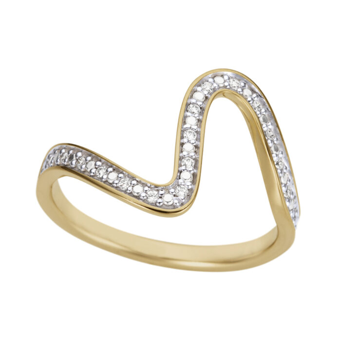 537725 Diamonds by Frisenberg - Ring i gult gull med diamanter Diamonds by Frisenberg - Ring i gult gull med diamanter