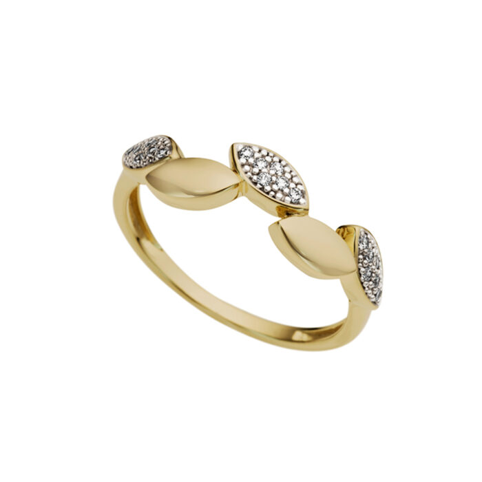 537798 Diamonds by Frisenberg - Ring i gult gull med diamanter Diamonds by Frisenberg - Ring i gult gull med diamanter