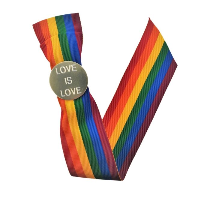 608598 Pride festsløyfe Love is Love