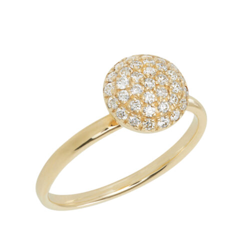 Heiring - Warna - Ring i gull med diamanter
