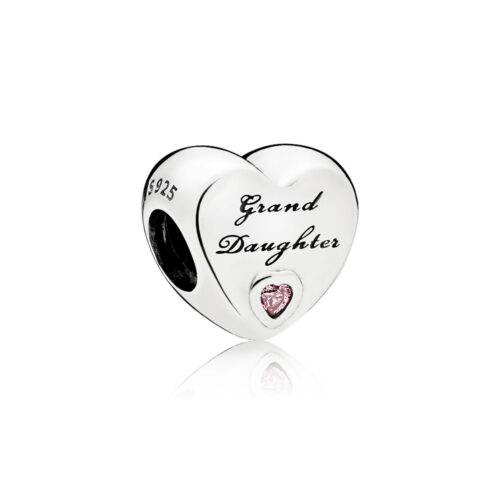 Pandora- Granddaughter's Love- sølv- charm