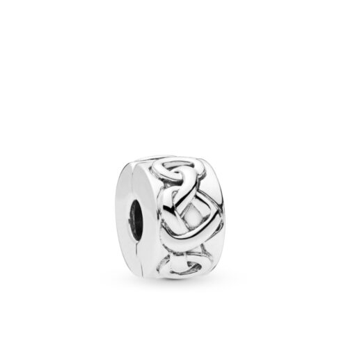 Pandora - Knotted Hearts Clip - Charm