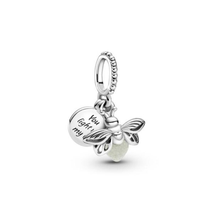 Pandora - Glow In The Dark Firefly Dangle - Charm