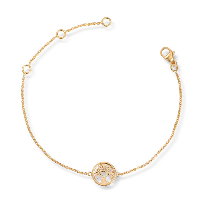 Gold by Frisenberg - Armlenke i gult gull 14K med Tree of life