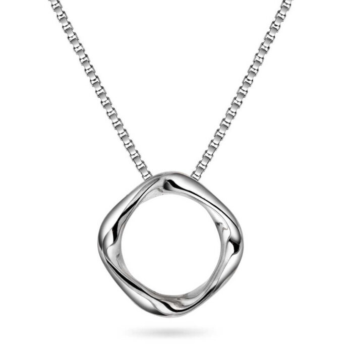 991868 A PAN Jewelry - Halssmykke i sølv, bølge