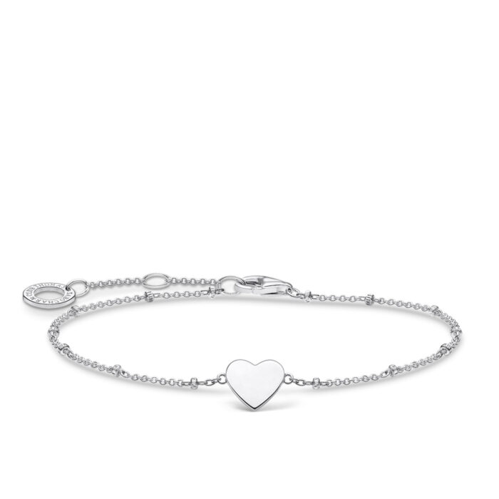 A1991 001 21 Thomas Sabo - Armbånd i sølv med hjerte - Symbols of Love