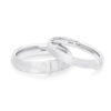 OLE LYNGGAARD COPENHAGEN - Nature bred herrering i hvitt gull - Bilde 2