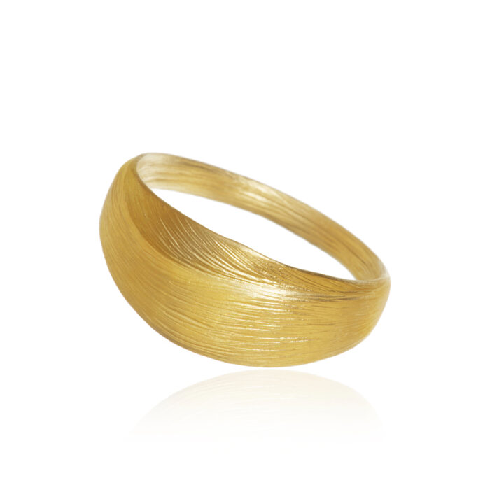 AUR3 A1050 2 Dulong - Aura ring, liten - Velg mellom 18k gult gull eller sølv