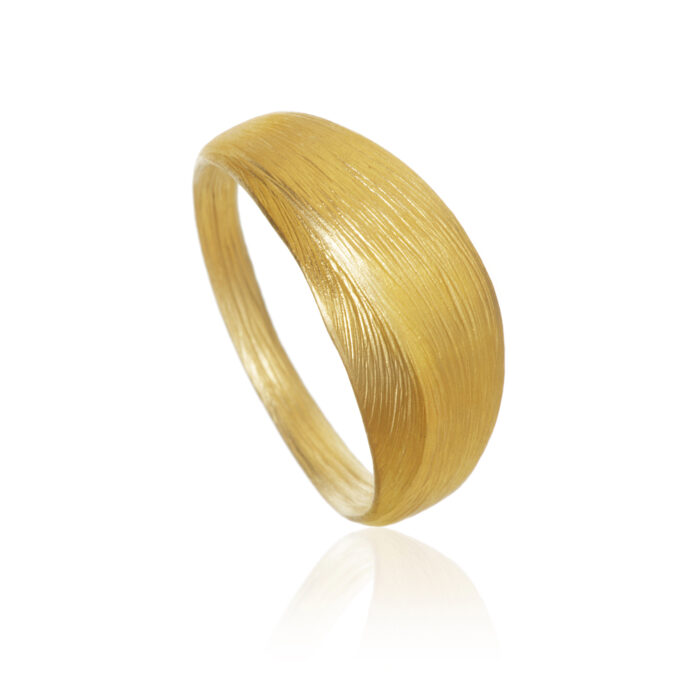 AUR3 A1050 Dulong - Aura ring, liten - Velg mellom 18k gult gull eller sølv