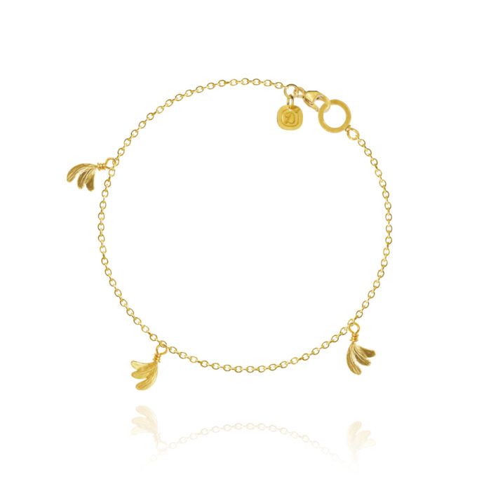 AUR4 A1010 Dulong - Aura armbånd i 18k gult gull