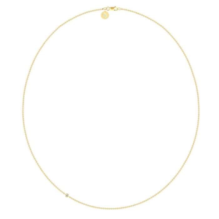 Julie Sandlau Fine Jewelry - Legacy Halssmykke 45 cm - Gull