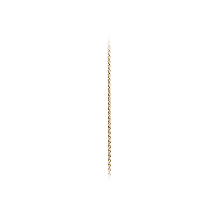 C0070 401 F Ole Lynggaard - Design collier ankerlenke i gult gull, 80/50 cm