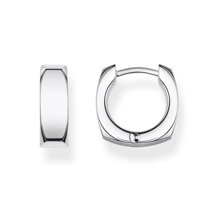 Thomas Sabo - Hoop Earrings Minimalist Silver - Ørepynt