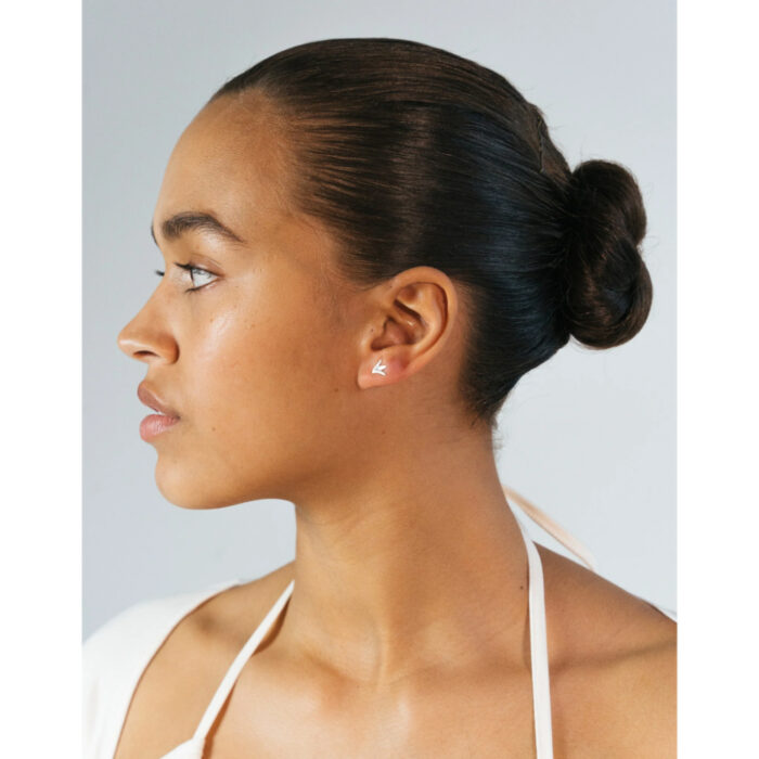 Dulong Aura earrings Mini silver Dulong - Aura ørepynt mini - Velg mellom 18k gult gull eller sølv