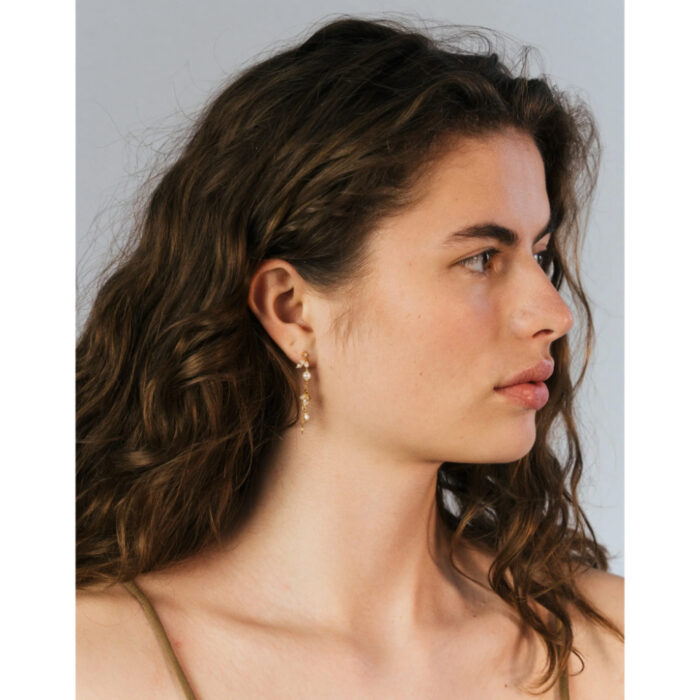 Dulong Piccolo Marina Earrings 1 Dulong - Piccolo ørepynt, Marina kort - Velg mellom 18k gult gull eller sølv