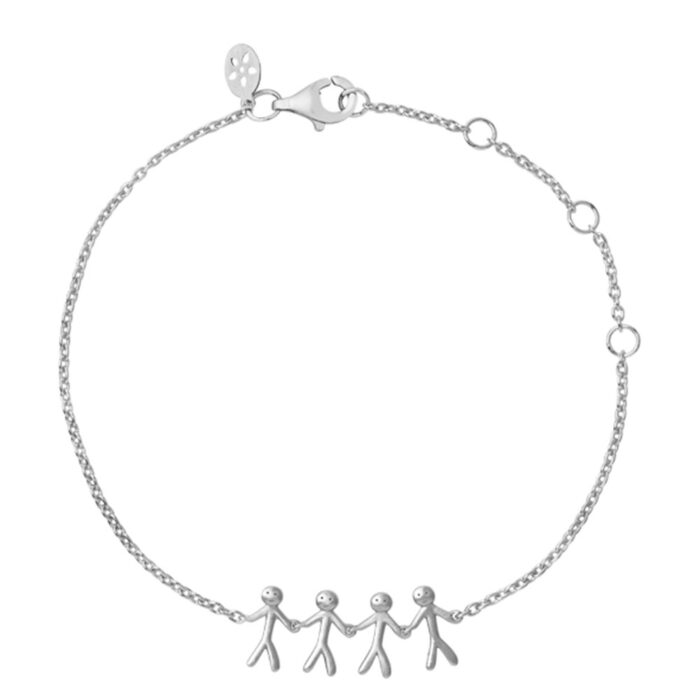Family 4 Bracelet R byBiehl - Together Family 4 - Armbånd i sølv