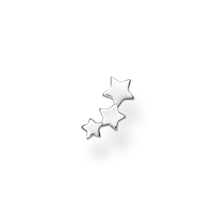 H2142 001 21 Thomas Sabo - Single ear stud star silver - Selges enkeltvis