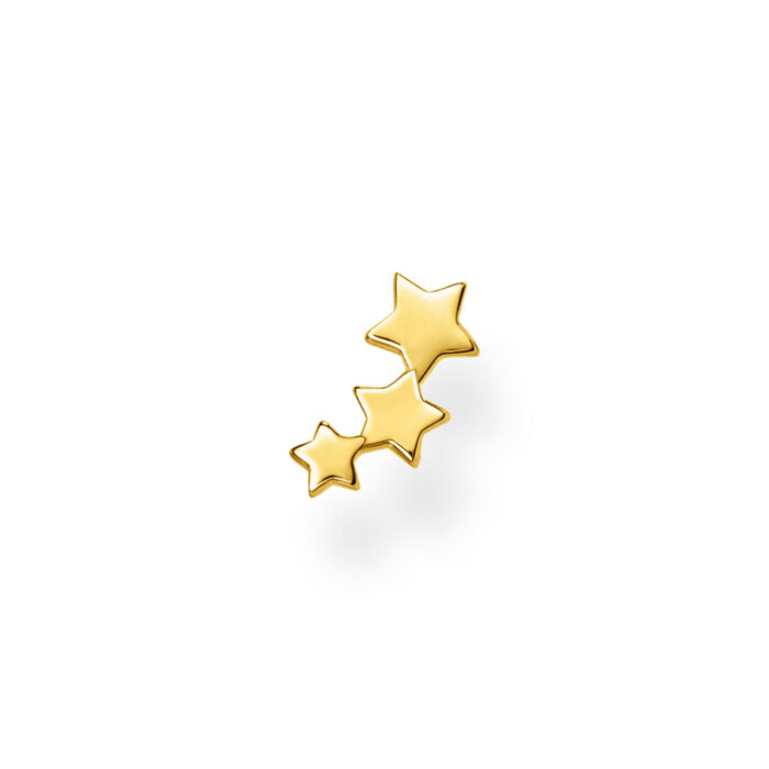 H2142 413 39 Thomas Sabo - Single ear stud star gold - Selges enkeltvis