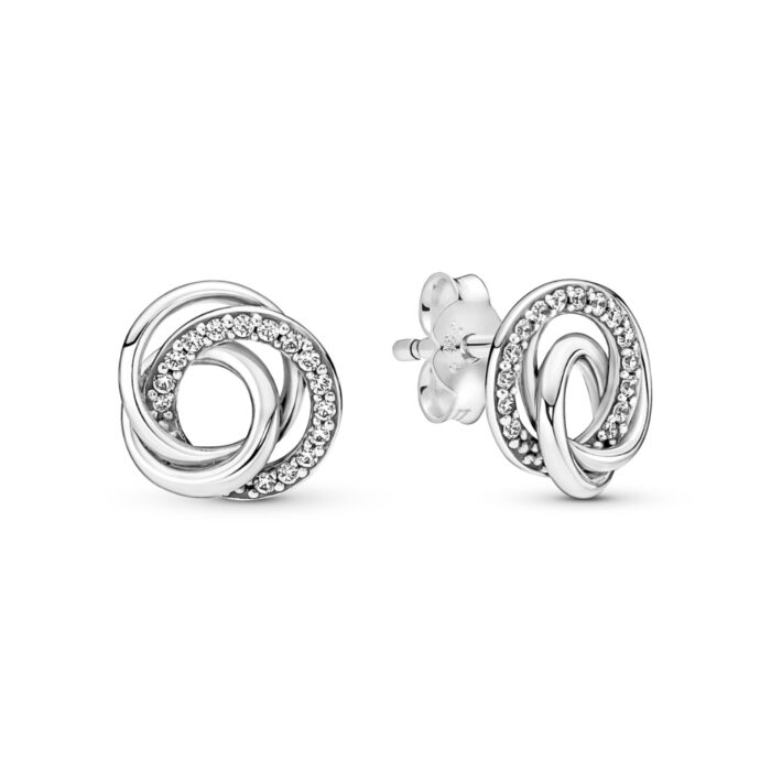 Pandora - Family Always Encircled Earring studs