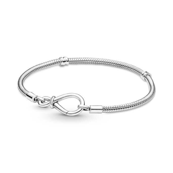 Pandora - Moments Infinity Knot Snake Chain Bracelet