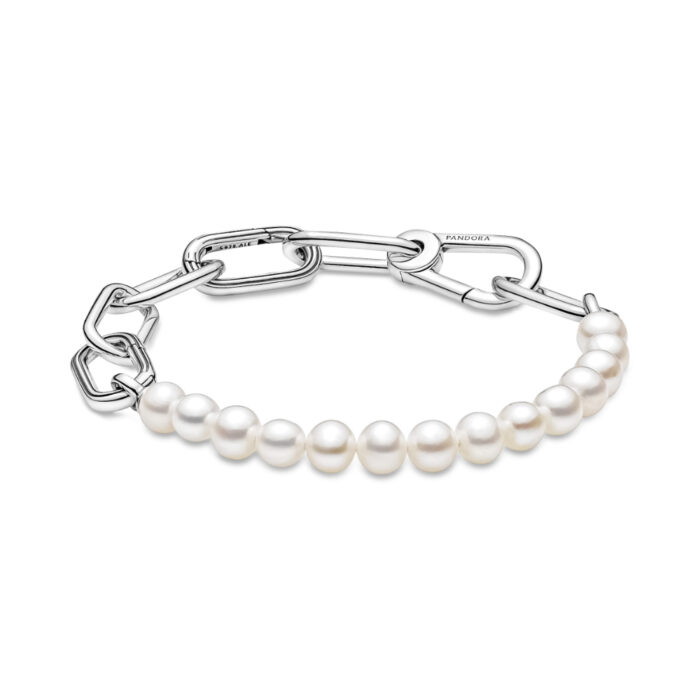 HIGH 599694C01 RGB Pandora Me - Treated Freshwater Cultured Pearl Bracelet