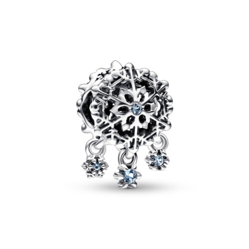 Pandora - Icy snowflake drop charm