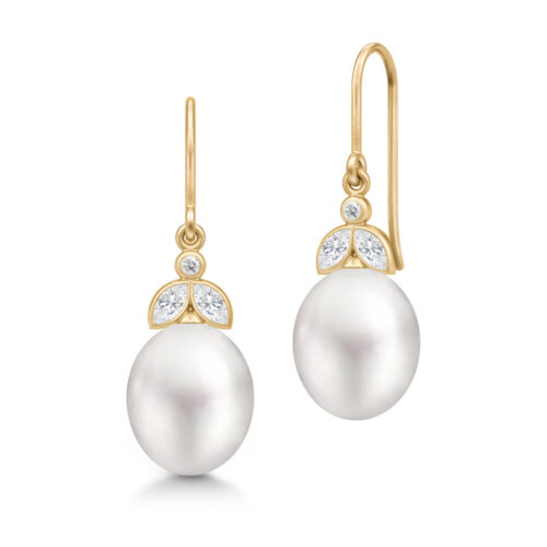Julie Sandlau - Tasha Earrings White Pearl