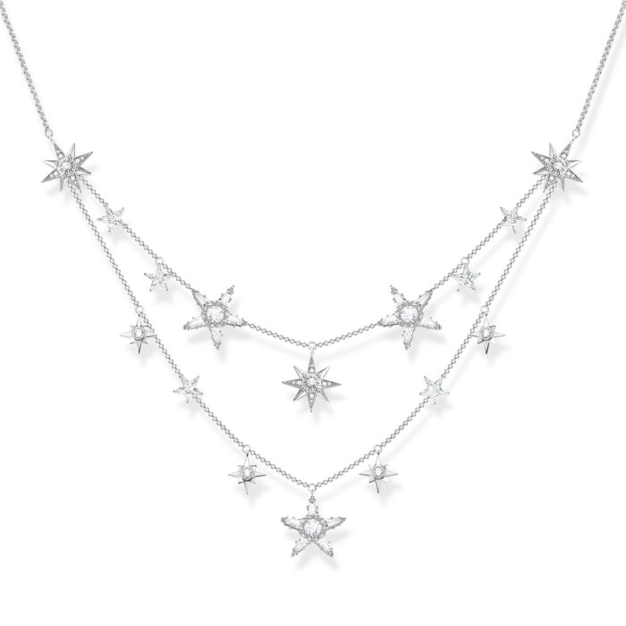 KE1901 051 14 Thomas Sabo - Necklace Stars - Halssmykke