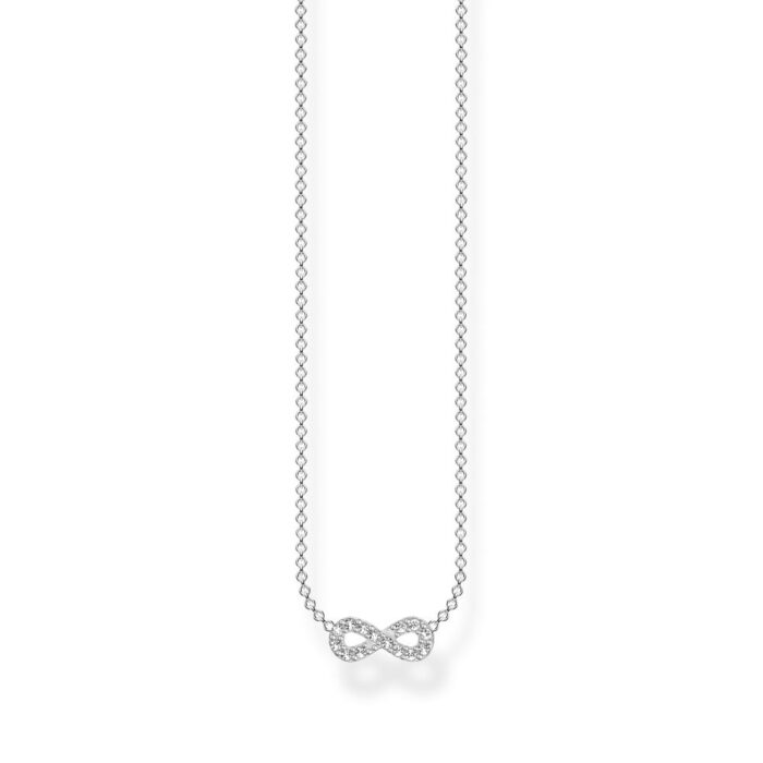 KE2124 051 14 Thomas Sabo - Halssmykke i sølv med zirkonia, Infinity - Symbols of Love