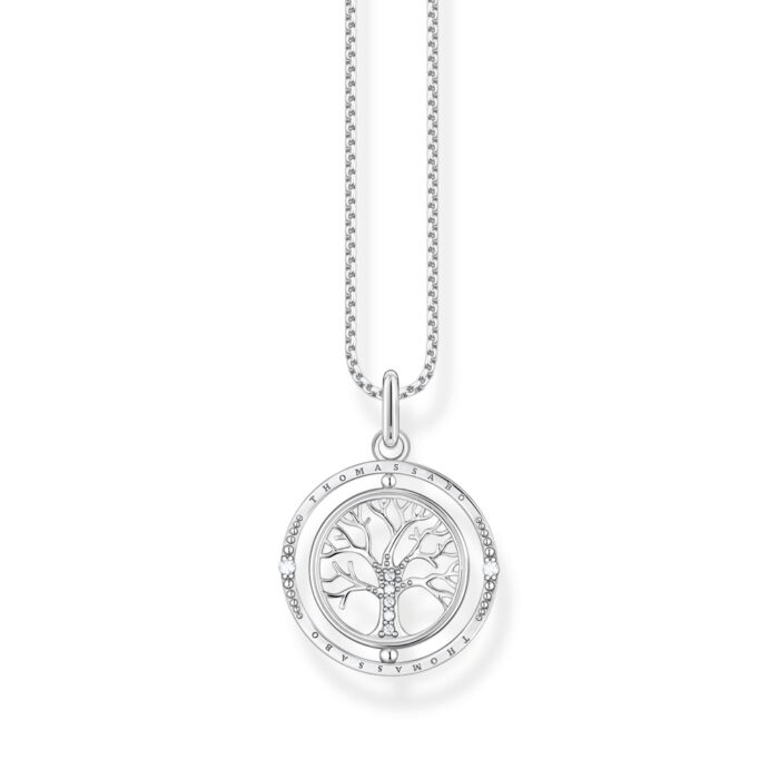 KE2148 643 14 Thomas Sabo – Halssmykke i sølv - Tree of Love Thomas Sabo – Halssmykke i sølv - Tree of Love