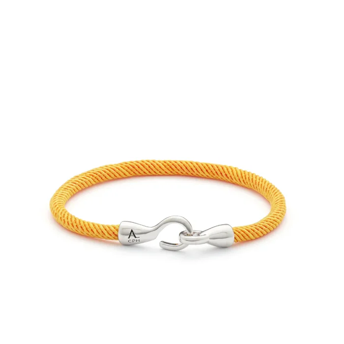 L00121 YellowMaritime Alexander Lynggaard - Maritime armbånd, gul