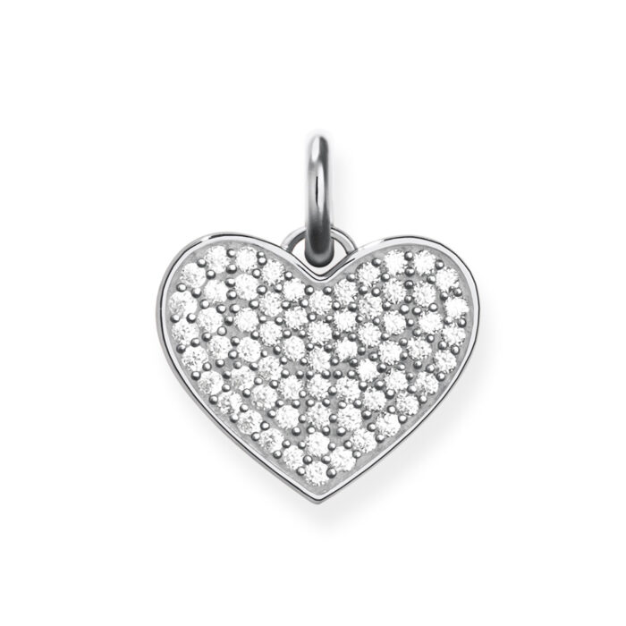 Thomas Sabo - pendant. Til kjede. Kan graveres. Ca 15 mm diameter