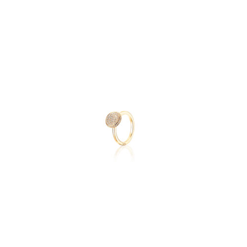 Efva Attling - Love Bowl - ring i gull med diamanter
