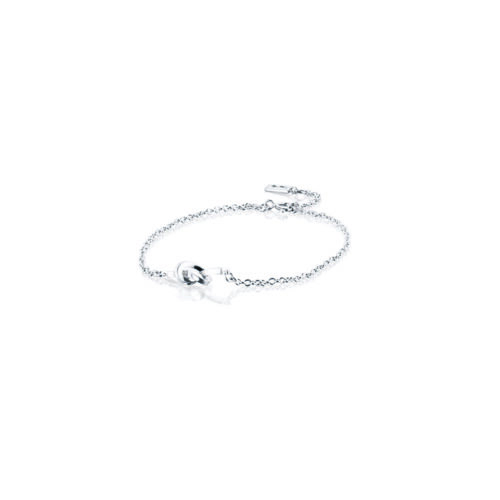 Efva Attling- Love Knot Bracelet- sølvarmbånd