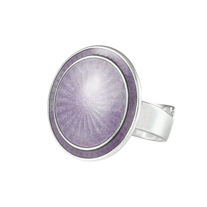 Luna ring blalilla Opro 1199WEB Opro - Luna ring i sølv med emalje - 62 ulike farger å velge mellom