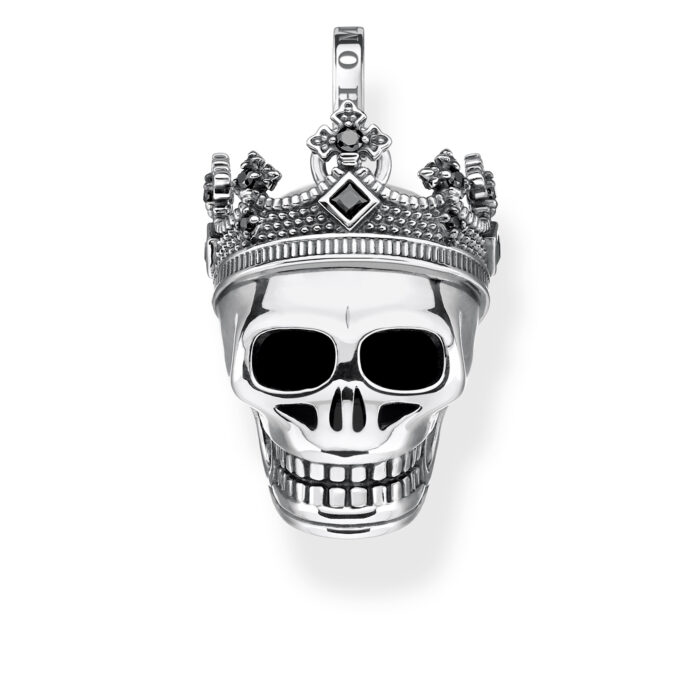 PE871 643 11 Thomas Sabo - Pendant Skull Crown - Anheng i sølv Thomas Sabo - Pendant Skull Crown - Anheng i sølv