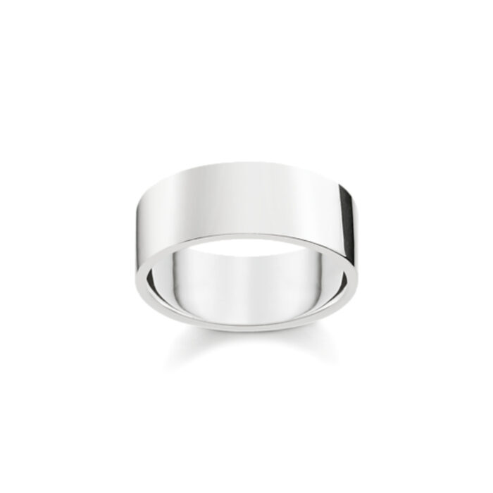 TR2113 001 12 Thomas Sabo - Ring i sølv, 8,5 mm - Kan graveres Thomas Sabo - Ring i sølv, 8,5 mm - Kan graveres