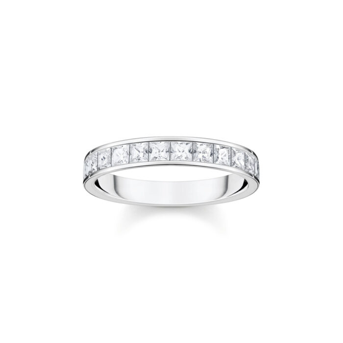 Thomas Sabo – Ring i sølv med zirkonia-steiner - Sparkling Heritage