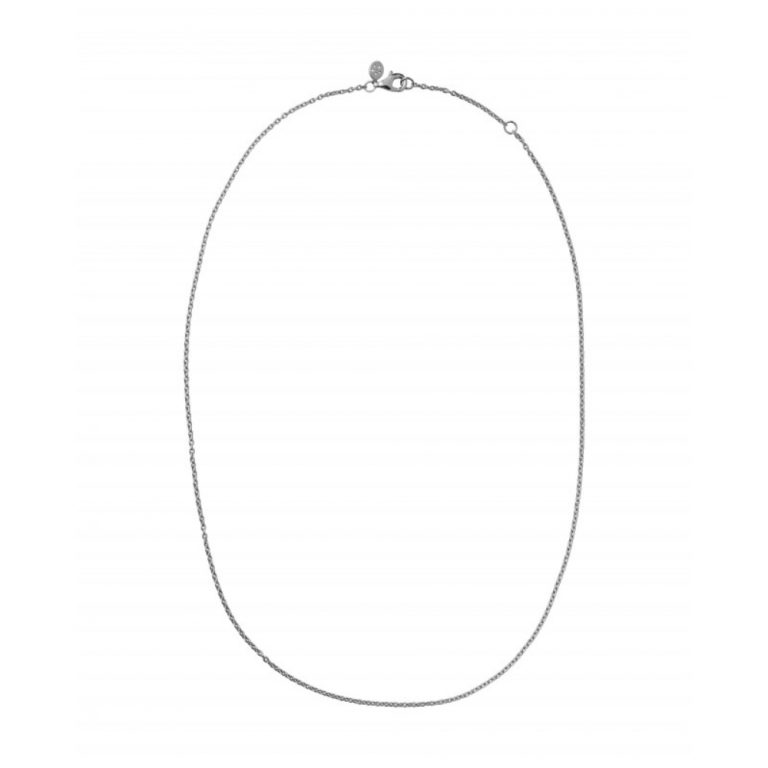 classic necklace silver byBiehl - Lenke til halssmykke i sølv, 60 eller 80 cm langt