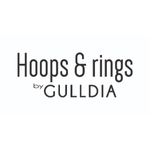 lo Hoops and rings 01 23 s 2 Classic by Gulldia - Anheng 925 sølv - sommerfugl - rosa