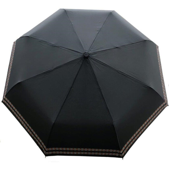 mønster kant Bunadsparaply Nordfjord - Solid paraply av meget god kvalitet med håndsilketrykk